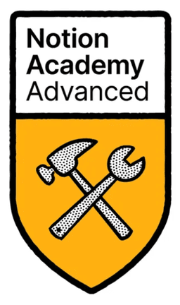 Notion Advanced Badge